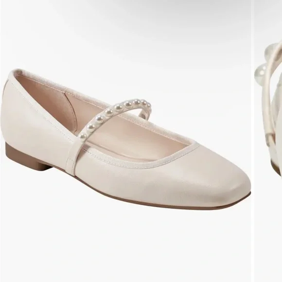 Unisa Women's Cream Ballet Flats - Picture 2 of 6